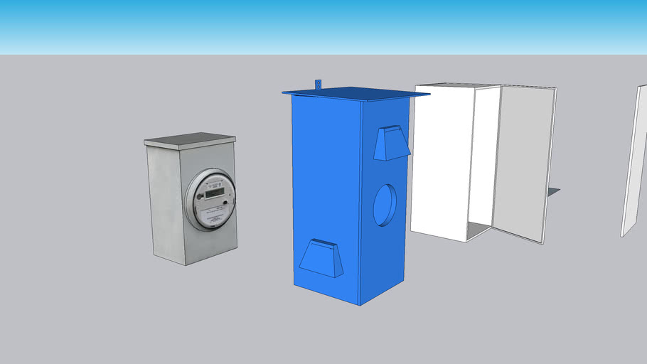 METERING BOX 3D Warehouse