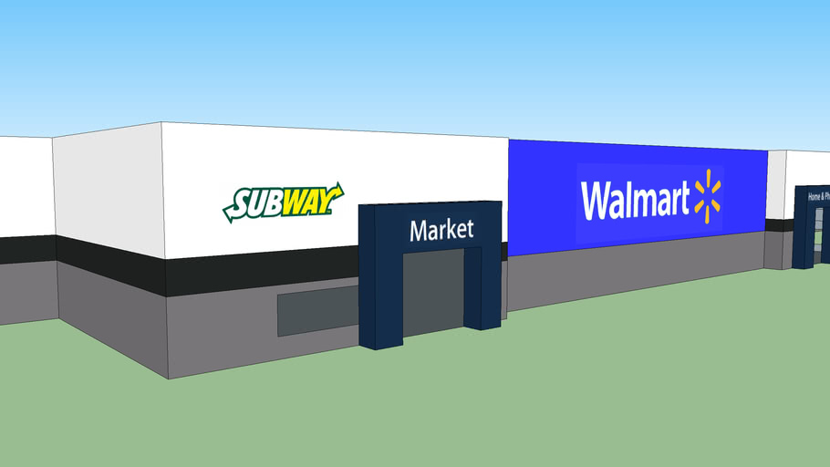 Walmart Supercenter 3D Warehouse