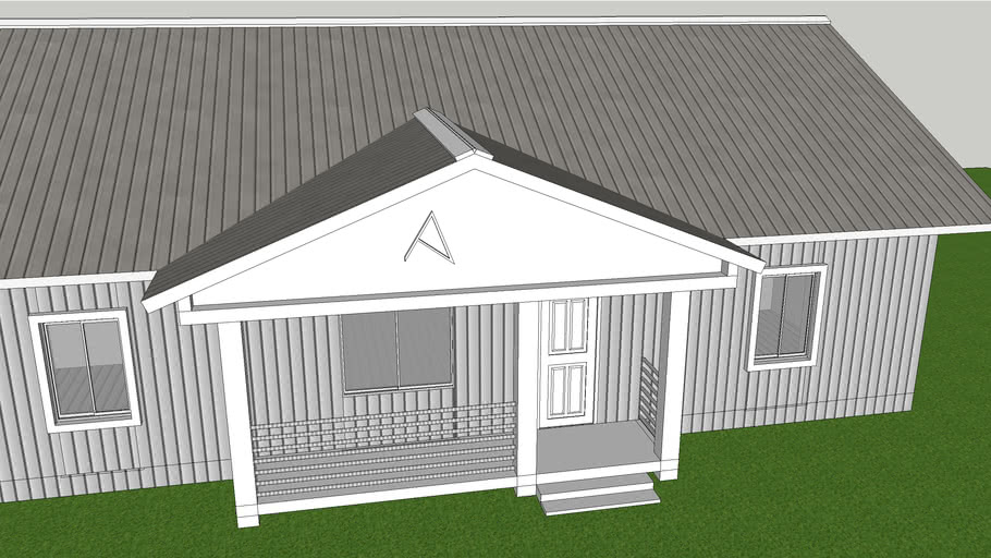 Tin sheet House | 3D Warehouse