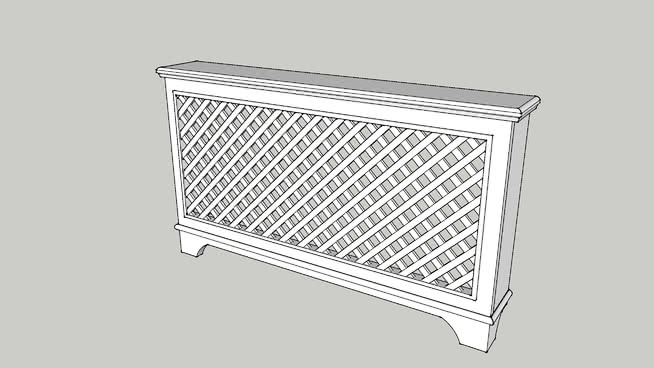 Радиаторы отопления sketchup