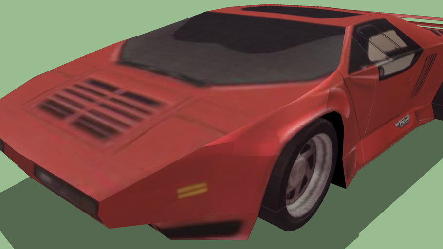 Vector W8 TwinTurbo (photo textured)