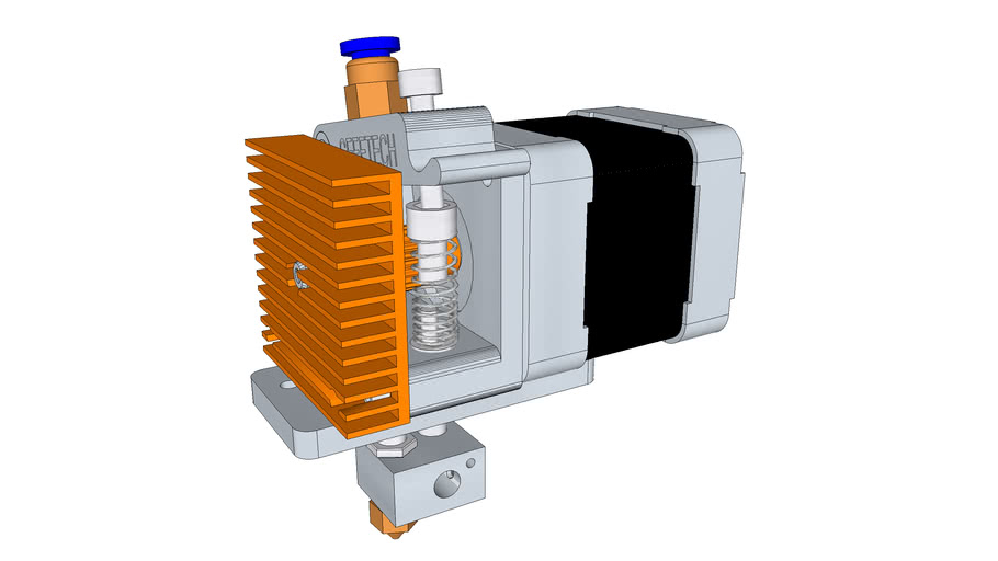 Detector Wirwar Pa Geeetech 3D Printer - MK8 Extruder | 3D Warehouse
