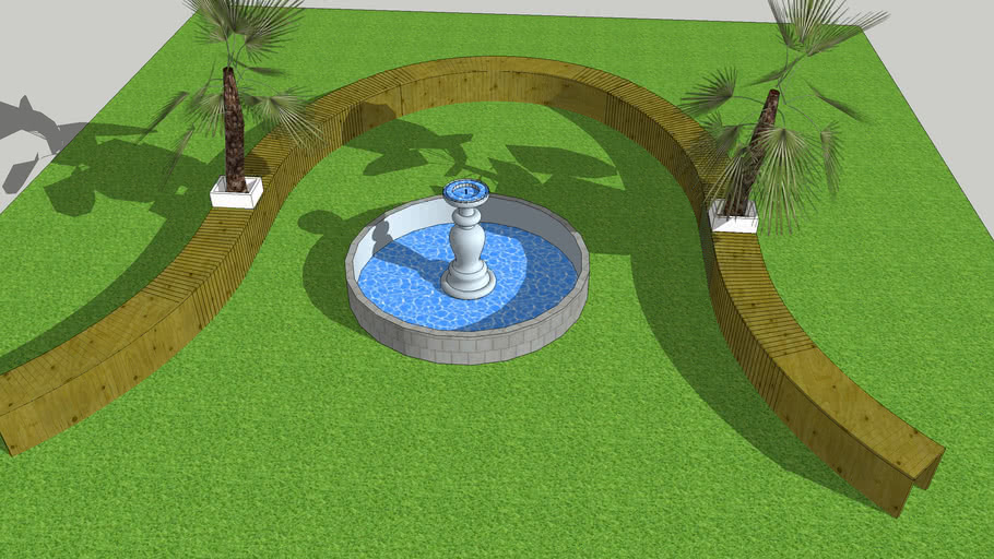 furniture, park 3D Warehouse