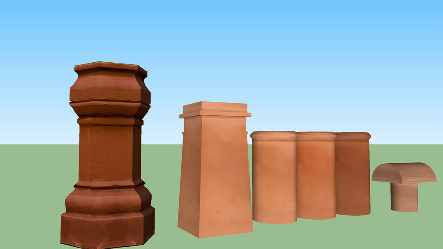 Chimney set 3D Warehouse