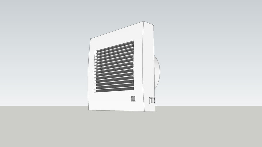 湿度センサー付壁換気扇 パナソニック Fy 12pfh8vd 3d Warehouse