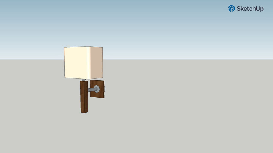 wall sconce 3D Warehouse