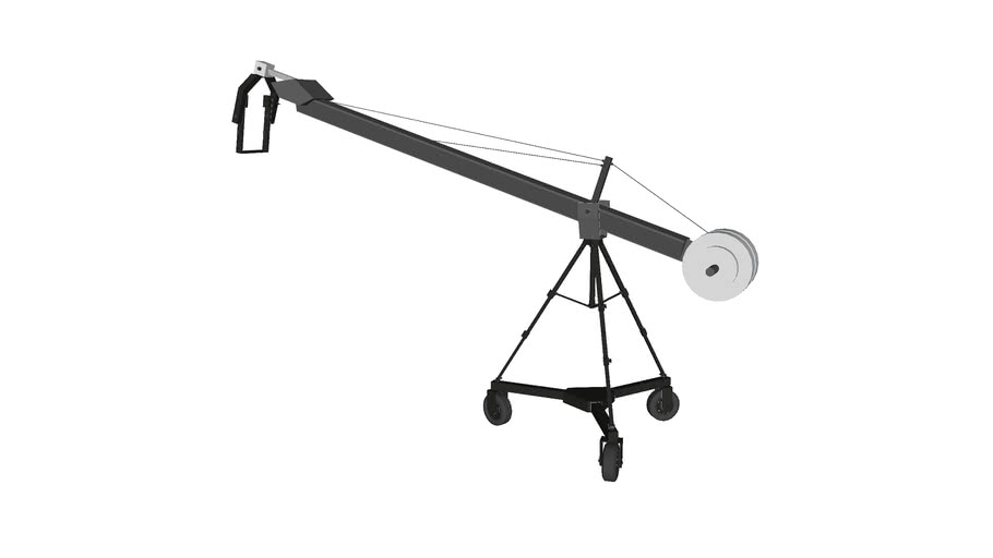 Triangular Based Jib Detailed 3D Warehouse