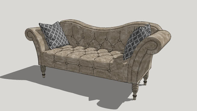 Classic Sofa 3d Warehouse