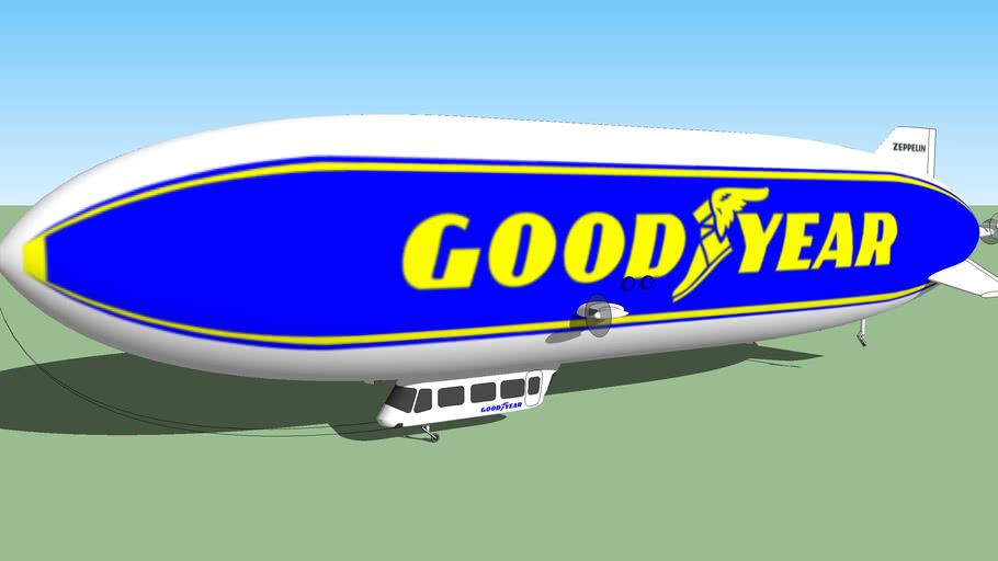 Goodyear Zeppelin NT07-101 | 3D Warehouse