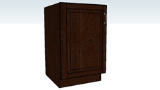 Base Cabinets Marquette Square Full Cherry Peppercorn Dark By