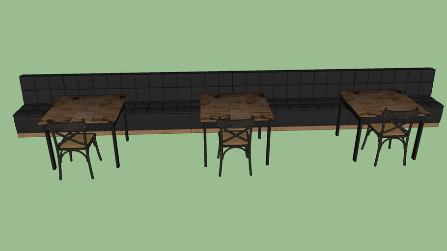 Cafe Furniture | 3D Warehouse