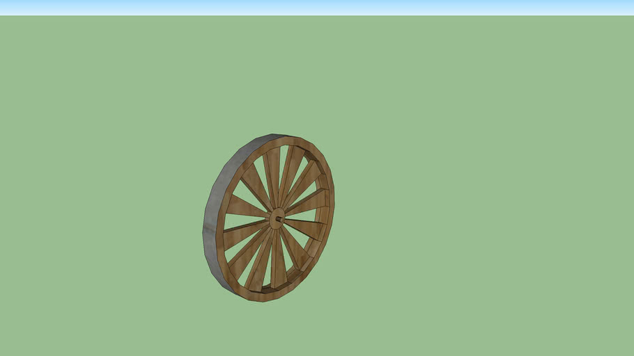 Cart wheel 3D Warehouse