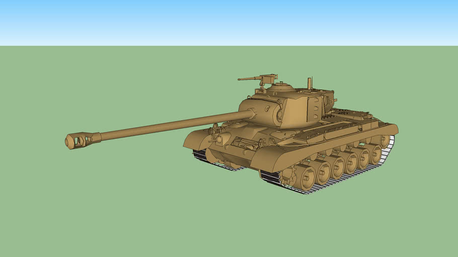 M46 Patton Tank 3d Warehouse