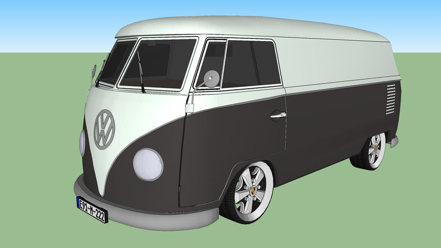 Volkswagen Kombi T1 | 3D Warehouse