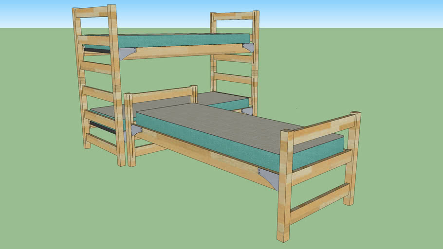 bunk beds vu | 3D Warehouse