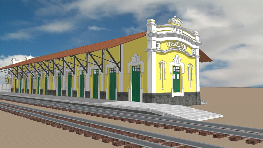 Projeto da Estação Ferroviária de Esperança-PB - 1922