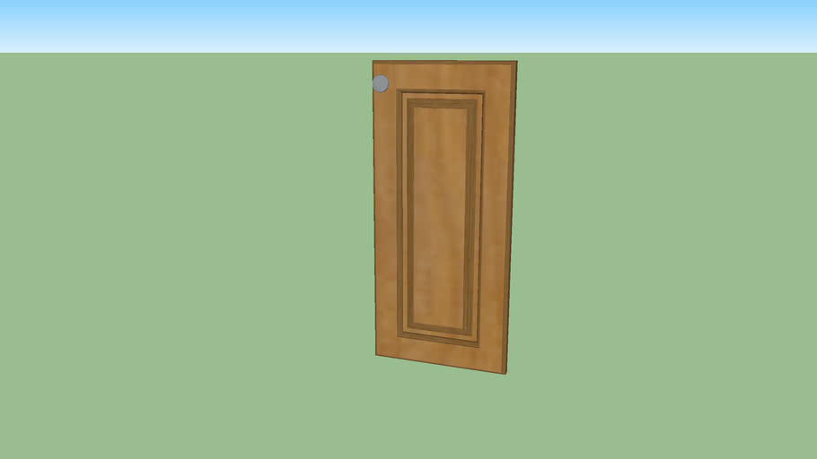 base cabinet door | 3D Warehouse