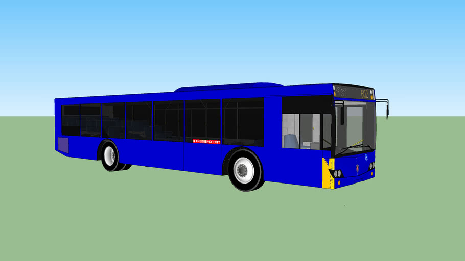 Modified Scania Bus | 3D Warehouse