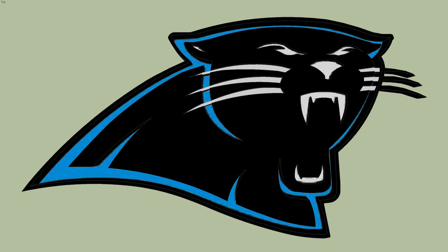 Carolina Panthers logo | 3D Warehouse