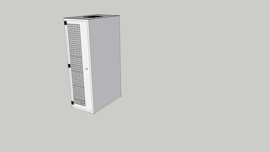 Class C Server Rack (Mesh Door) | 3D Warehouse